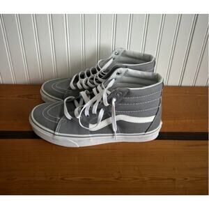 Vans High Top Shoes - Gray/White -Women’s 10.5